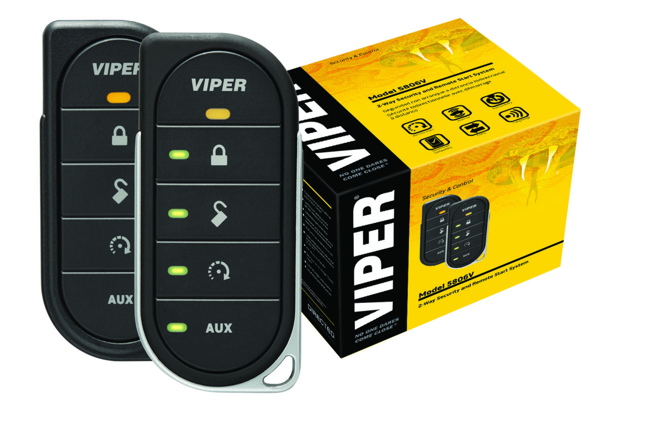 program aux button for rear glass viper remote